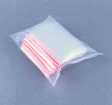 100x 6*9CM ZIP LOCK Bags 2MIL Poly BAG RECLOSABLE Plastic Small Baggies FC
