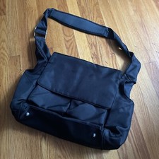 Pottery Barn Kids ULTIMATE Black DIAPER Bag BABY Convertible back pack 00
