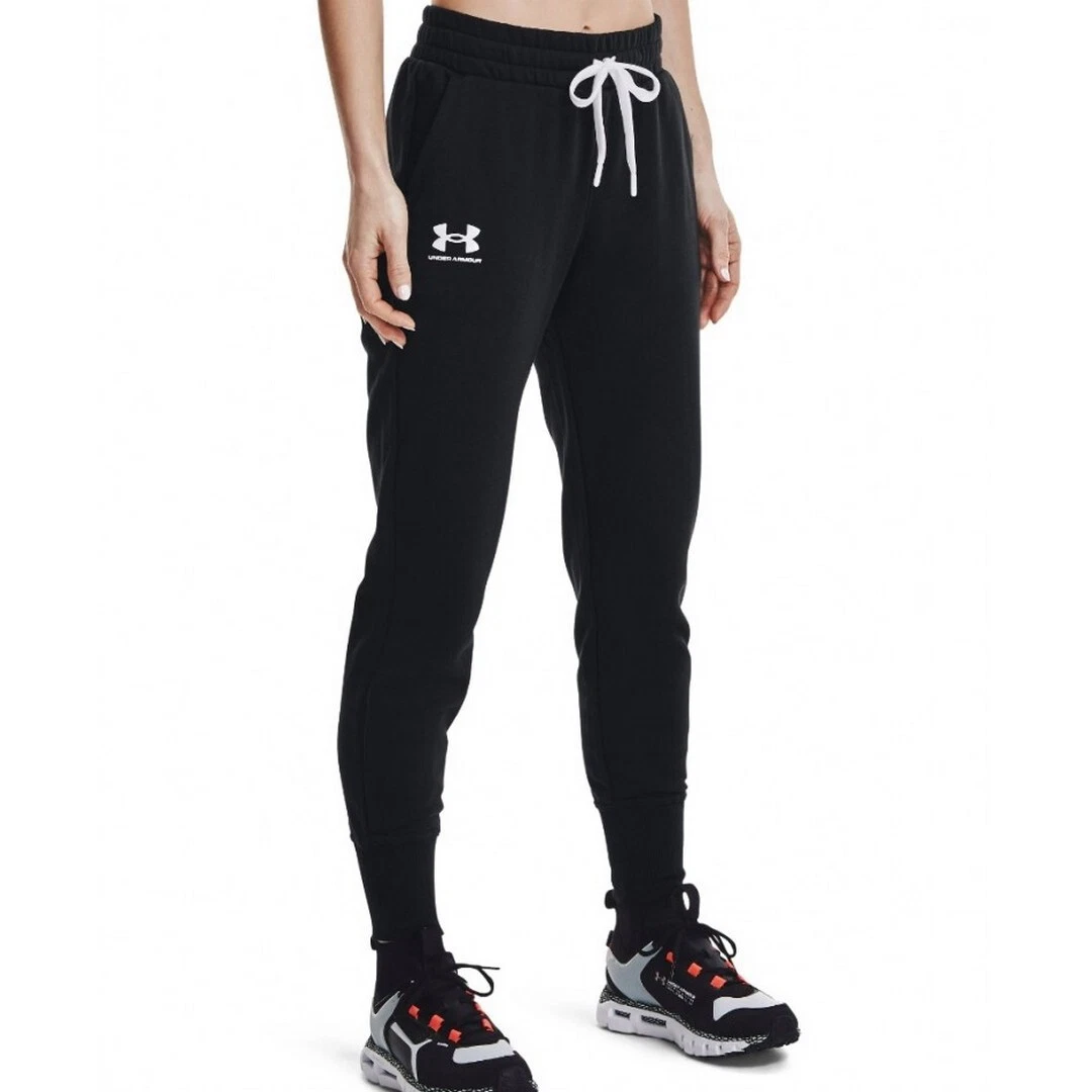 Under Armour Rival Women's Tennis Pants - Black/White