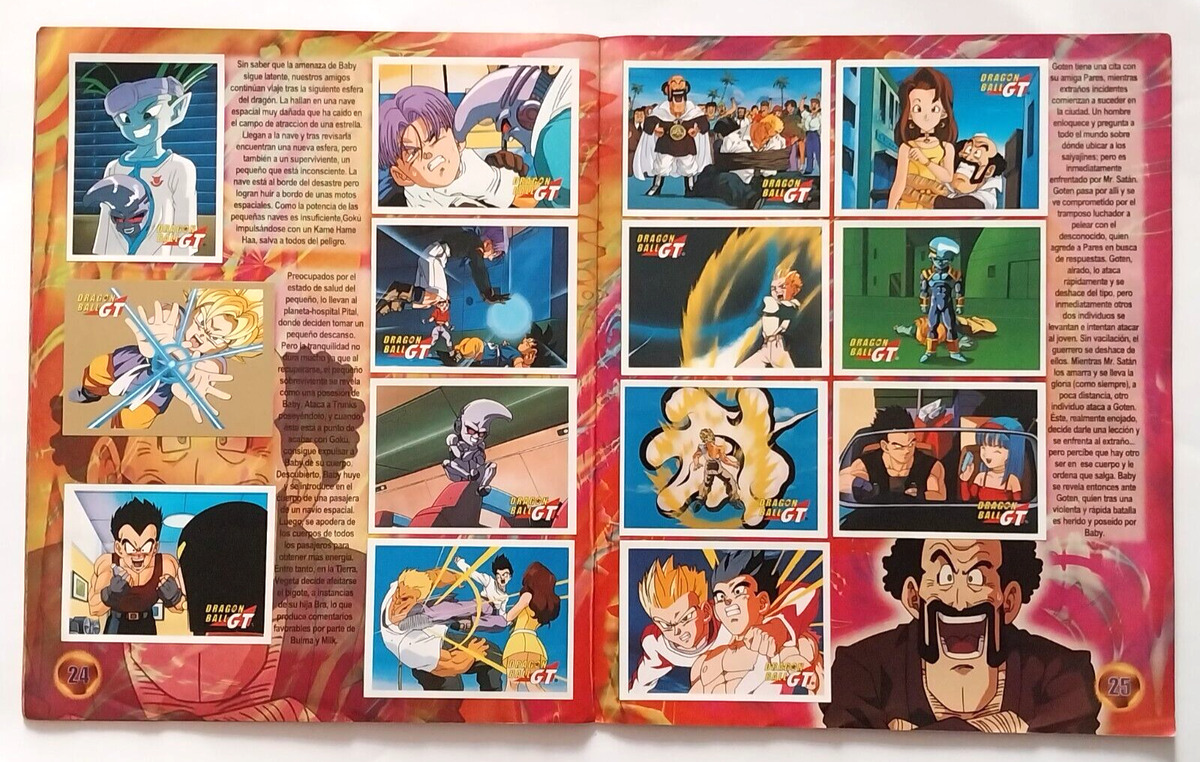 ALBUM DRAGON BALL GT NAVARRETE + SET COMPLETO