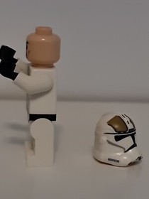 LEGO Minifigure Star Wars Clone Trooper Gunner Phase 2 sw0837 from Set 75182