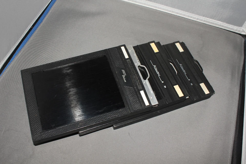 LOT OF 3  4X5 CUT FILM HOLDERS  FIDELITY RITE WAY - Image 2 of 2