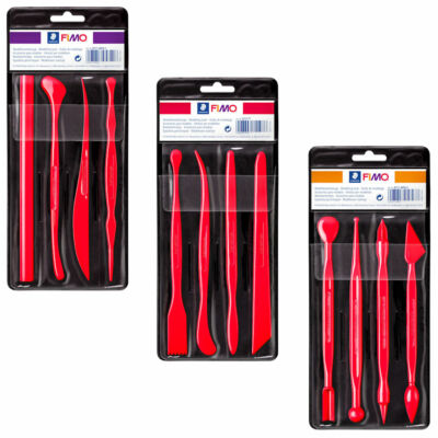 FIMO Modellierwerkzeug-Sets aus PP (3 Sets zur Auswahl)