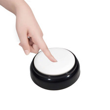 English Talking Button Voice Alarm Clock for ...