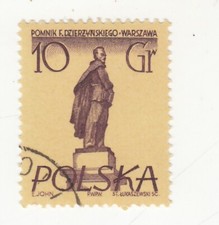 Poland 1955. Warsaw Monuments. F. Dzerzhinsky. Russian Secret Police. Sc# 669