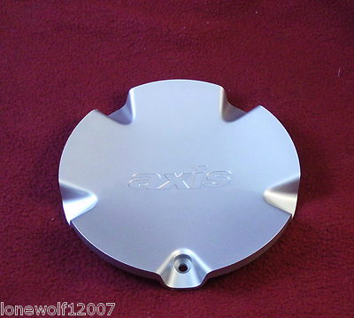 Axis Silver Custom Wheel Center Cap (1) pn: AG-CAP DC-0086