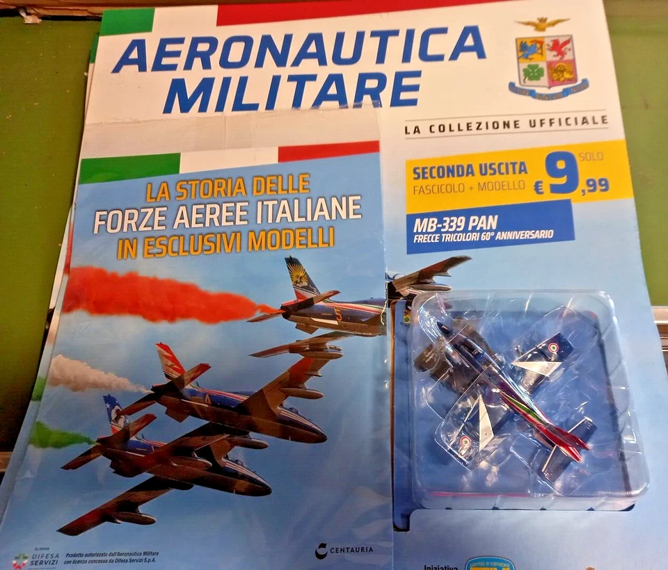 Aeronautica Militare N. 1-2 - MC-27j Praetorian + MB-339 PAN, nuovi - Immagine 4 di 4