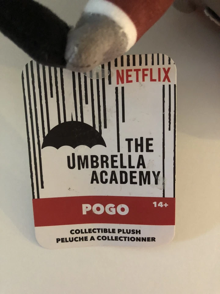 NETFLIX THE UMBRELLA ACADEMY - POGO - 8" PLUSH - NEW WITH TAG - Image 3 of 4