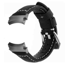 No Gaps Wristband for Samsung Galaxy Watch 4/5/6/7 44/40mm Band Leather Bracelet