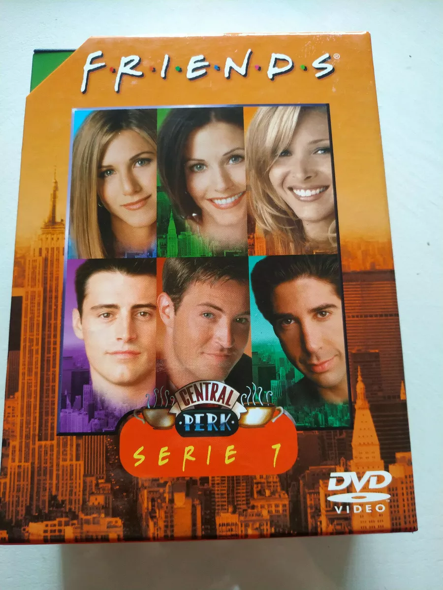 Friends Seventh Season 7 Complete Series TV - 4 X DVD Spanish English Warner