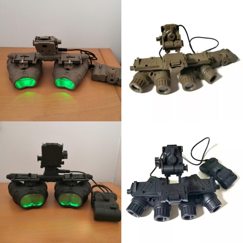FMA Tactical Dummy NVG GPNVG18 Night Vision Goggles w/Helmet Mount