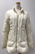Moncler Womens Down Puffer Jacket Ivory/Cream Size 3
