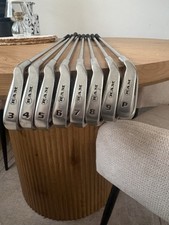 RAM Right-Handed Steel Shaft Iron Set 3-P, 8 Clubs, Silver/Black