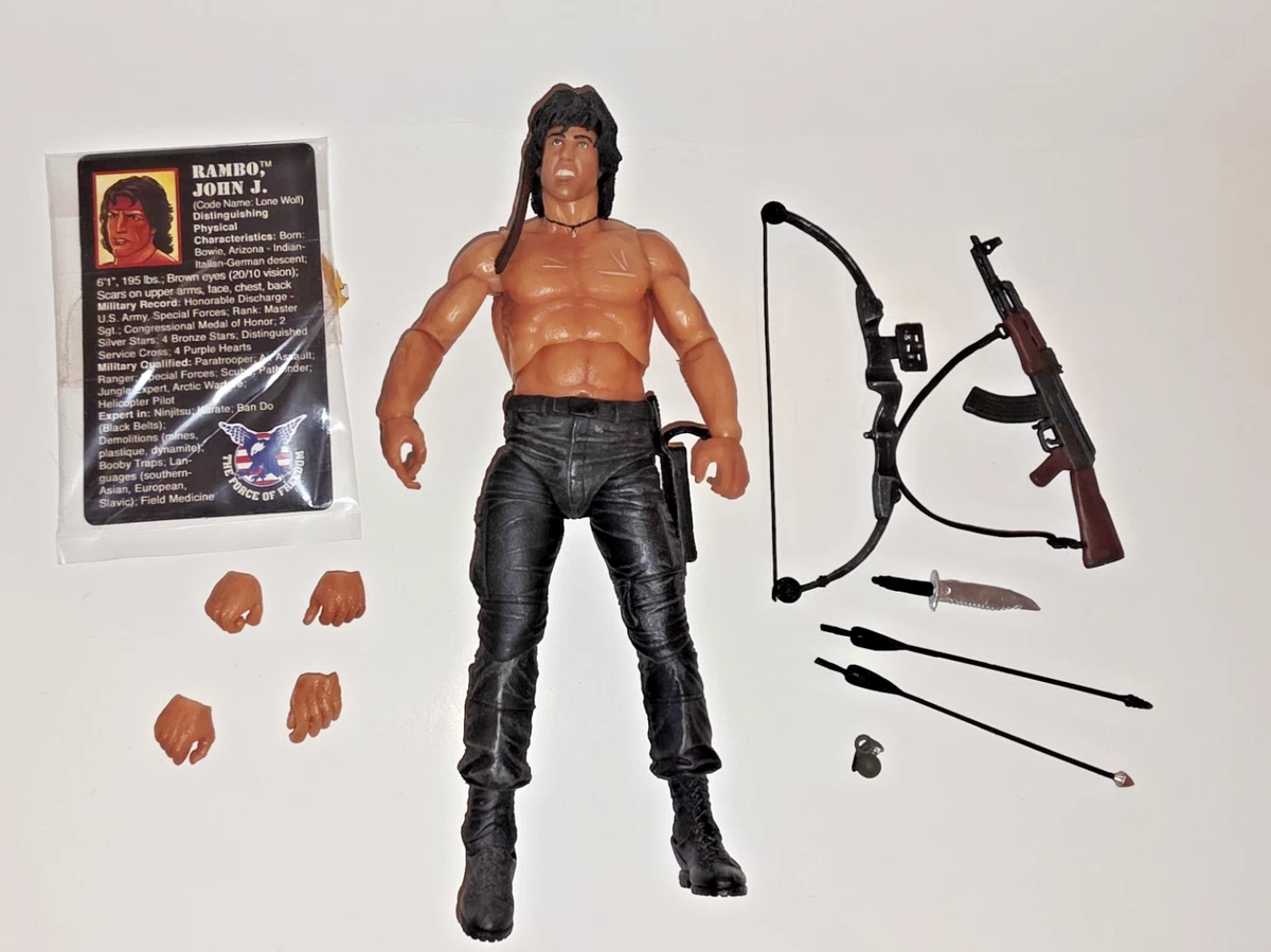 NECA Rambo Action Figures & Accessories for sale - eBay