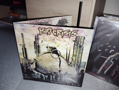 1. Album Vinyl LP ''BIO CRISIS'' En Memoria Al Dolor'', D-Beat Punk Tijuana Mexico