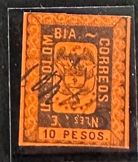 COLOMBIA 52 Lovely Used Issue