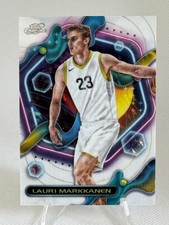 2023-24 Topps Cosmic Chrome #131 Lauri Markkanen White Hole Refractor SSP - Jazz