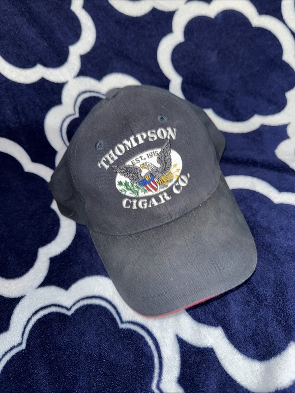 Thompson Cigar Co. Strapback Hat - Baseball Cap - One Size Fits - (53)