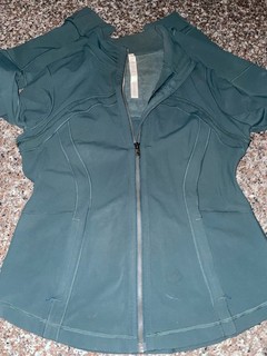 Lululemon Athletica Full Zip Up Jacket Stretchy CA 35801/RN 106259 Size 12