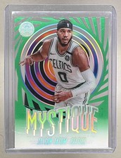 Jayson Tatum 2019 Panini Illusions #8 Emerald Mystique