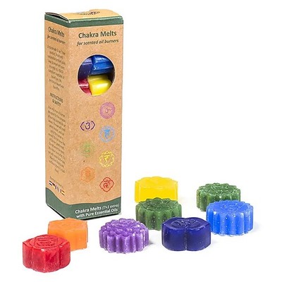 Duftwachs zum Verbrennen von Essenzen 7 Chakren Duftkerzen Regenbogen Lichter