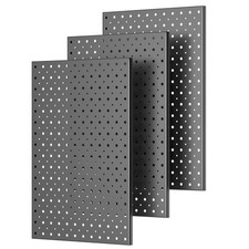 Pegboard Smith Metal Pegboard Panels, 16" x 12" Heavy-Duty Wall Peg Boards