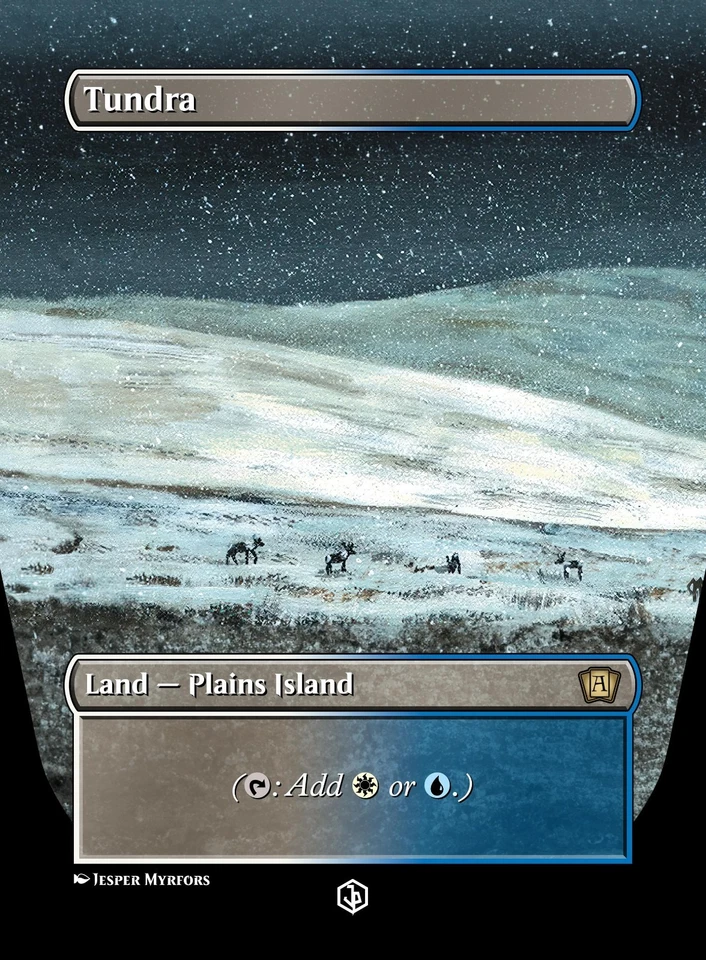 Original OG Dual Lands - Set of Borderless Custom Art / Playtest - Image 4 of 4