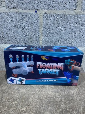 Floating Target Shooting Game Set 2 Foam Blaster Guns EVA Darts Balls Ages 6+