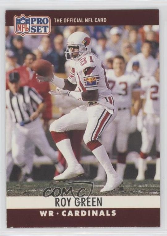 1990 Pro Set FACT Cincinnati Roy Green #256 11pj