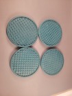 Set Of 4 Greenish-blue Coasters — photo 2