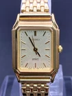 [Near Mint] SEIKO SPIRIT 1F21-5B40 Women's Vintage Watch Gold Dial Quartz Japan