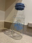 Vintage PYREX 1.5 L Glass Carafe Pitcher CORNFLOWER Blue #7014 Cold Beverages