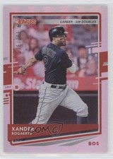 2020 Panini Donruss Career Stat Line 26/228 Xander Bogaerts #75 07rd