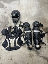 All Star System 7-Axis Adult Catchers Gear Set Black