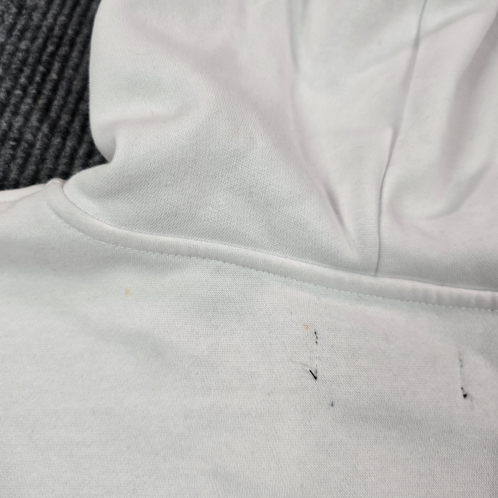 True Religion Hoodie Mens XL White Full Zip Rope Logo Graphic Sweatshirt thumbnail 9