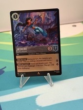Disney Lorcana Jasmine-Fearless Princess 178/204 Fabled Rare Cold Foil EN