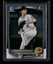 2025 Bowman Draft #BDC-25 Seth Hernandez Chrome 1st Prospect SS