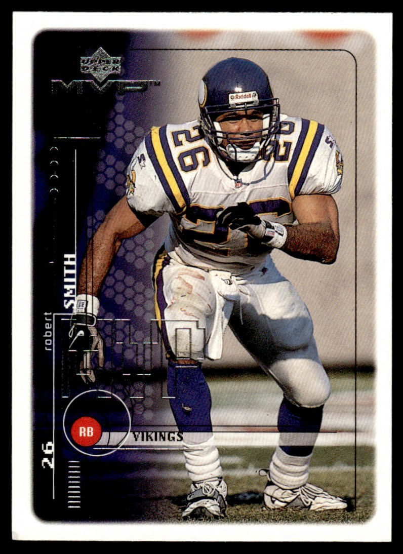 1999 Upper Deck MVP Robert Smith Minnesota Vikings #104 17549