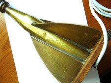 T Walker ship's speed log lamp. Genuine antique.