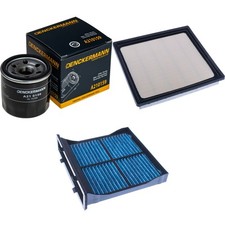 DENCKERMANN Inspektionspaket Filterset für Subaru WRX Stufenheck STi 2.5 AWD