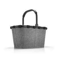 Reisenthel Carrybag Frame Twist Silver BK7052 Grau Schwarz 22L Einkaufskorb