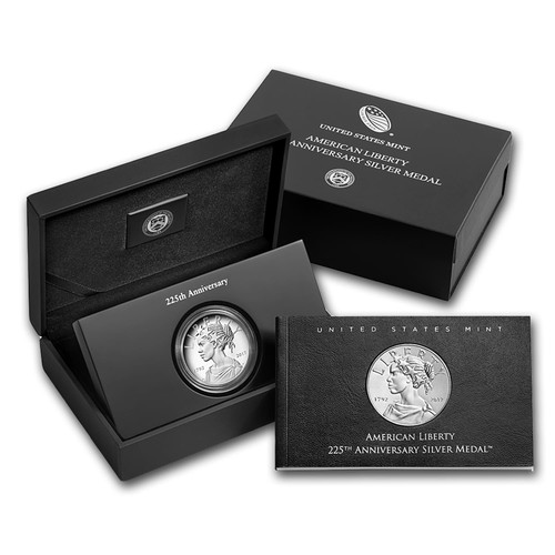 2017-P Silver American Liberty Medal Proof (w/Box & COA) - Picture 3 of 6