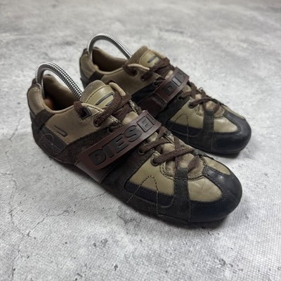 Vintage Diesel Zolkin Y2K Avant Garde Low Top Sneakers Mens Size 40 / US 7.5