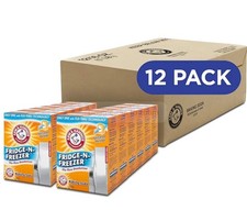 Arm Hammer Baking Soda Fridge-n-Freezer Odor Absorber, Orange 14 oz, Pack of 1