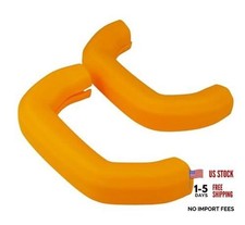 Silicone Tow Hook Covers Protector Against Scratches for Rivian R1T R1S Black