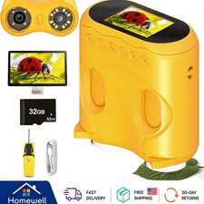 1000X Handheld Digital Microscope for Kids Binoculars, 2 in 1 Pocket Microscop