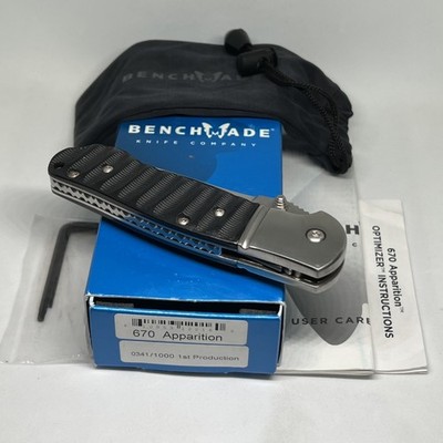 Benchmade Appparition Osborne 670 First Production /1000 Pocket Knife