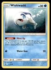 Wishiwashi 31/70 Common Dragon Majesty Pokemon Near Mint