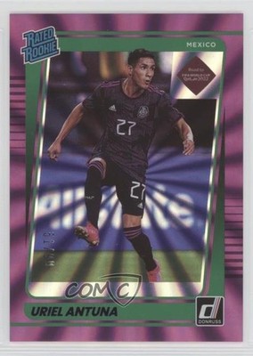 2021 Donruss Road to Qatar Rated Rookie Holo Purple Laser /99 Uriel Antuna 0i7k