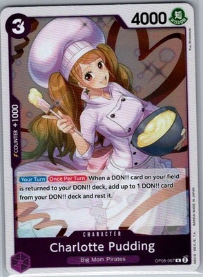 Charlotte Pudding (067) OP08-067 English Two Legends - One Piece Card - NM